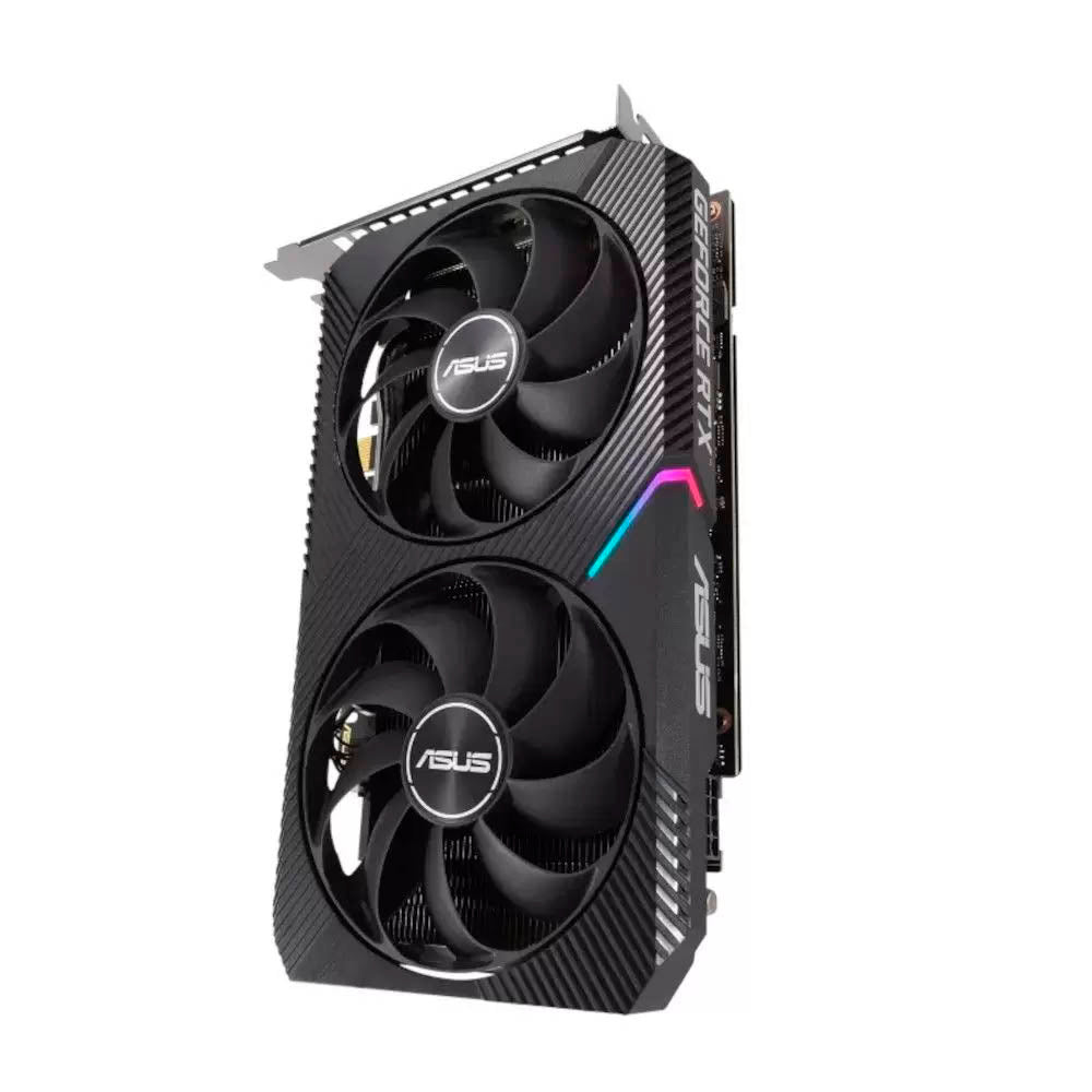 Placa De Video 12gb Rtx3060 Gddr6 Asus Nvidia Dual Geforce V2 OC Edition HDMI Displayport