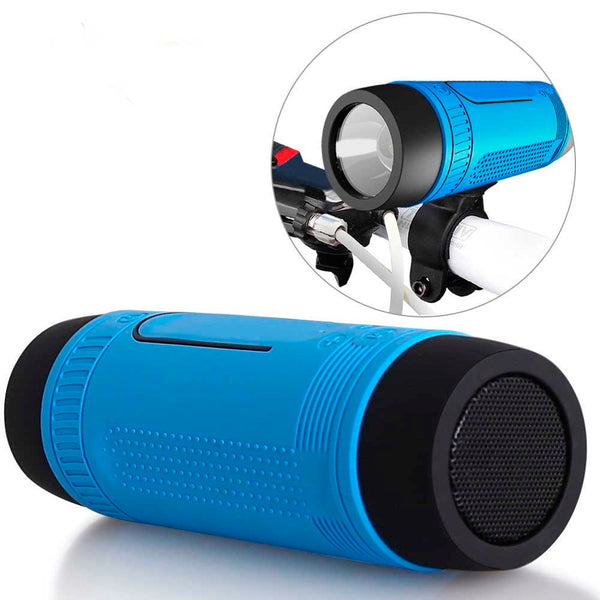 Lanterna para Bicicleta C/ Caixa de Som Sem Fio Bluetooth 1W IP55 Leon - LA36