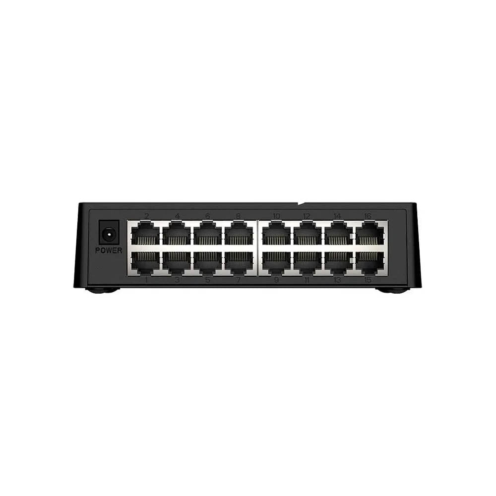 Switch 16 Portas Fast Ethernet 10/100 Mbps Intelbras S1116F - 4760132