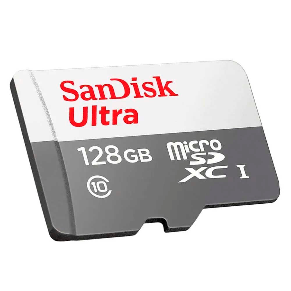 Cartão De Memória 128gb Micro Sd Card Cl10 Sandisk Ultra - Sdsqunr-128g-gn3ma Truedata