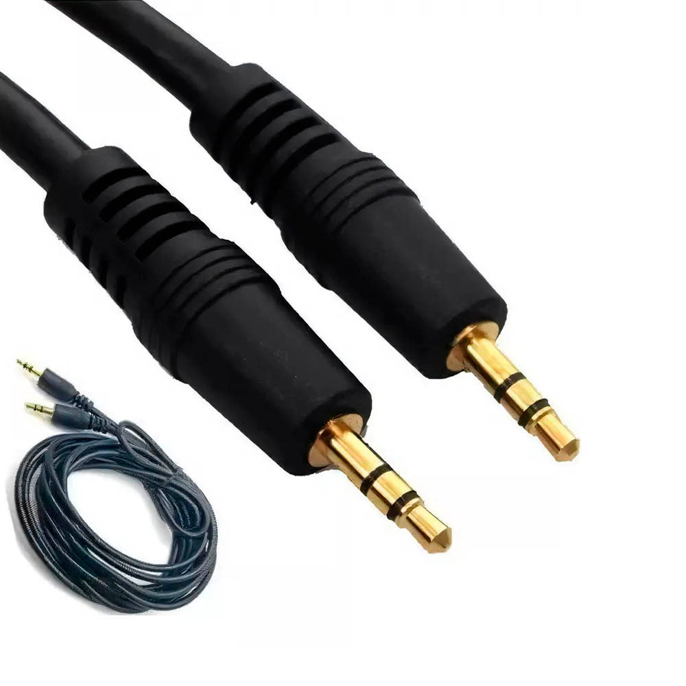 Cabo de Áudio P2 Macho x P2 Macho - 1,2m