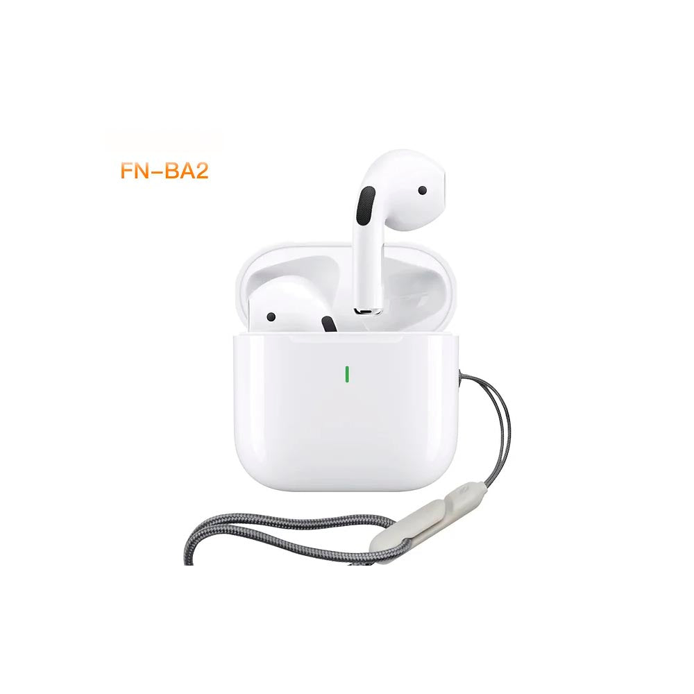 Fone De Ouvido Bluetooth aGold Pro Hi-Fi Branco C/ Estojo Carregador - FN-BA2