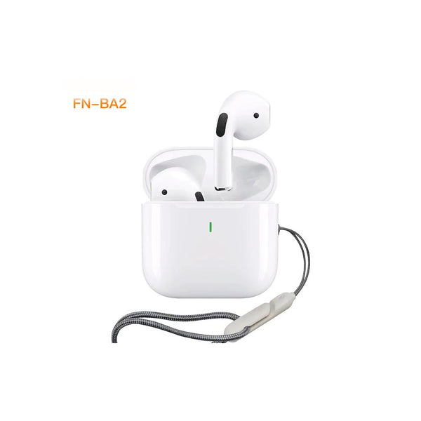 Fone De Ouvido Bluetooth aGold Pro Hi-Fi Branco C/ Estojo Carregador - FN-BA2