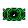 Kit 3x Cooler Fan  Rise Mode Aura RGB  Preto 120mm + Controladora  - RM-AU-02-RGB