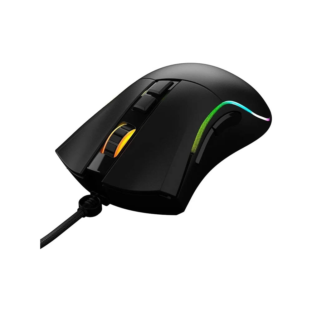 Mouse Gamer PCYes Valus 8 Botoes 12400Dpi RGB Preto - PMGVLBV