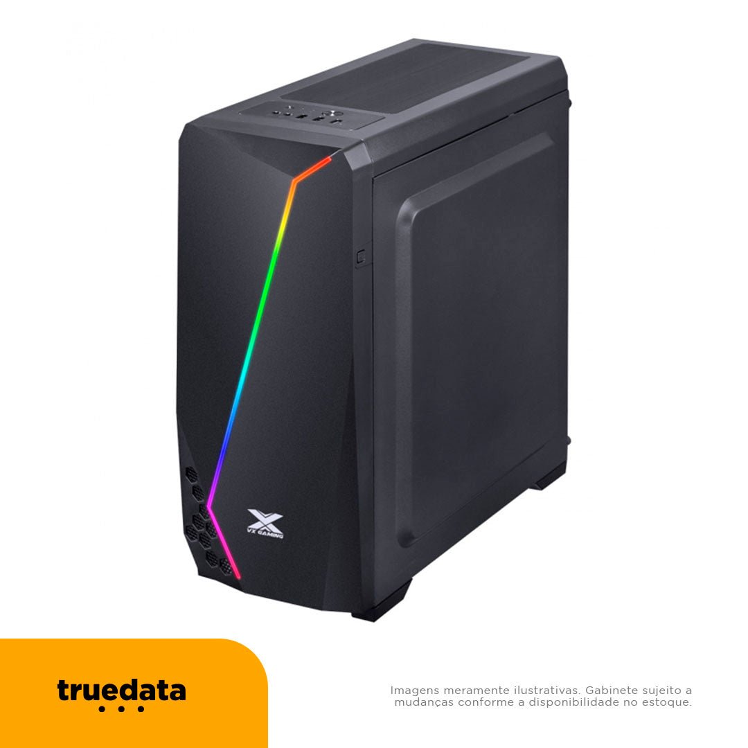 Computador Gamer Truedata 5000 Intel I5 - 6500 3.2Ghz 16gb Ssd 480gb Pl Video 750Ti 2Gb Fonte 500w - 161385 - Truedata