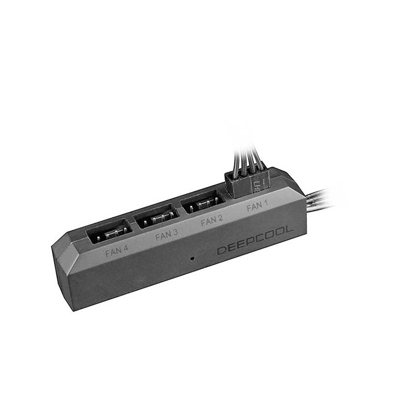 Controlador de Fan Deepcool FH - 04 4 Fans PWM 04 Pinos - DP - F04PWM - HUB - Truedata