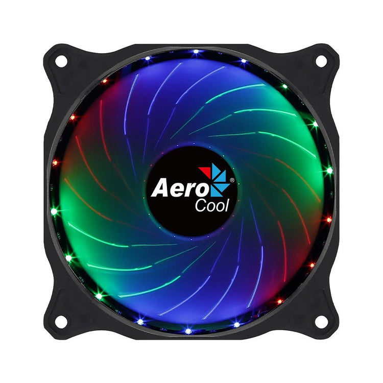 Cooler Fan Para Gabinete Aerocool COSMO 12 FRGB 120mm - 73865 - Truedata