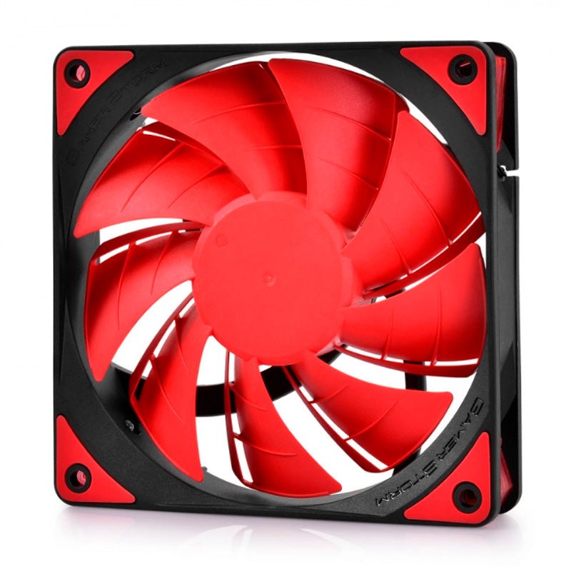 Cooler Fan para Gabinete Deepcool Led 120x25mm Red - TF120 - Truedata