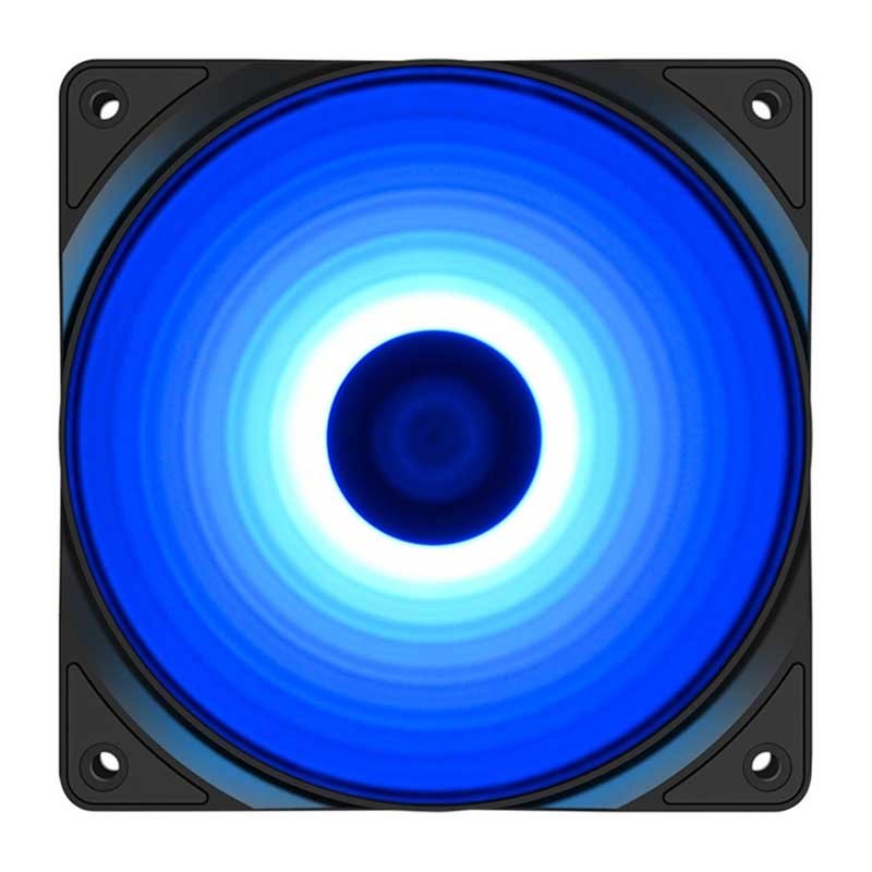 Cooler Fan para Gabinete Deepcool RF120B Led Azul 120mm - DP - FLED - RF120 - BL - Truedata