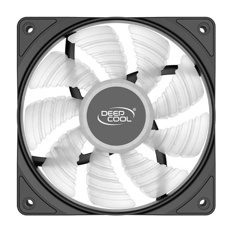 Cooler Fan para Gabinete Deepcool RF120R Led Vermelho 120mm - DP - FLED - RF120 - RD - Truedata