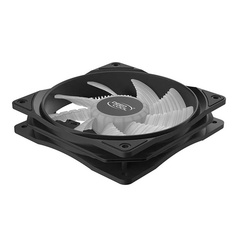 Cooler Fan para Gabinete Deepcool RF120W Led Branco 120mm - DP - FLED - RF120 - WH - Truedata