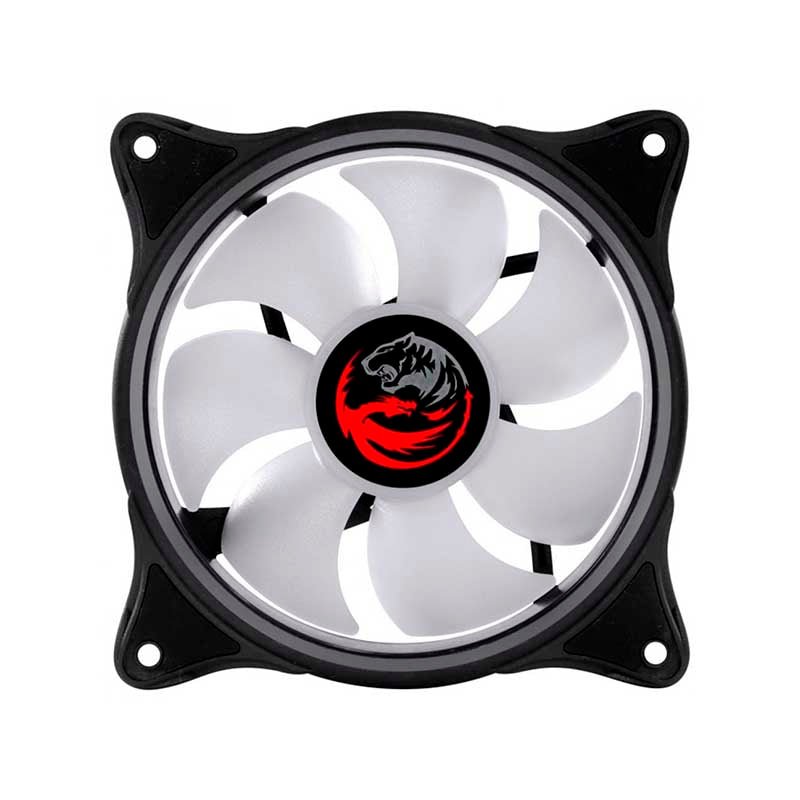 Cooler Fan para Gabinete PCYes Huracan H2 Led RGB 120mm 06 Pinos - PH2RGB120 - Truedata