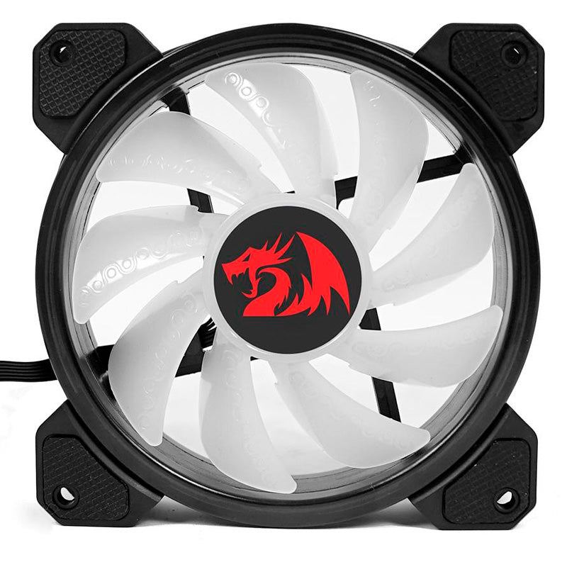 Cooler Fan para Gabinete Redragon RGB 120mm - GC - F010 - Truedata