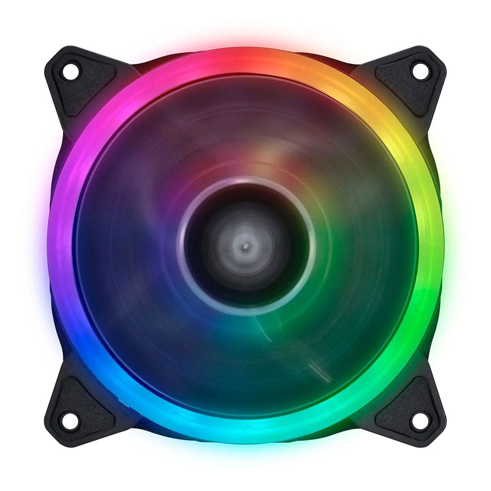 Cooler Fan para Gabinete Vinik Rainbow 120X120mm - VRINGRGB - Truedata