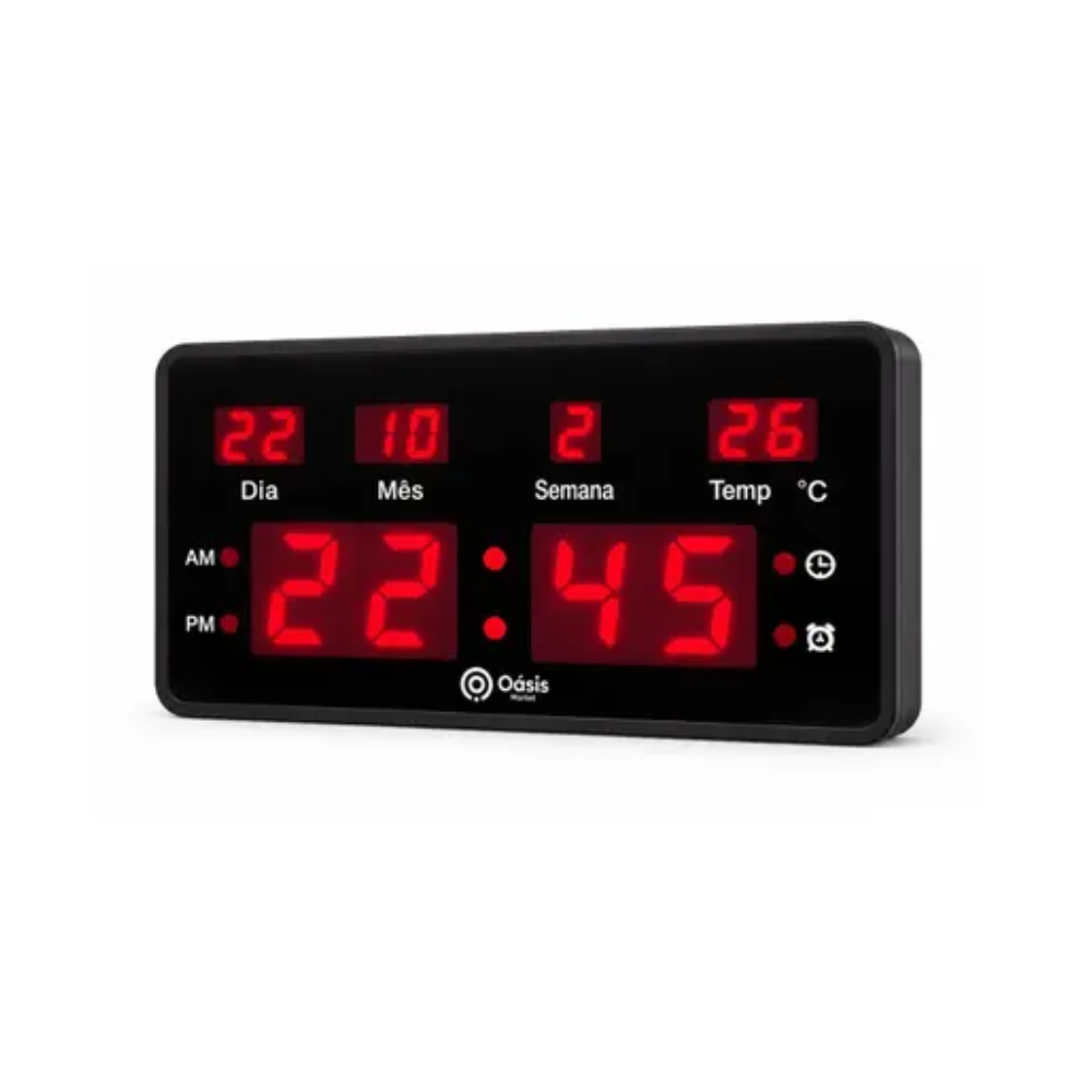 Relogio Digital de Parede - OIH-6204
