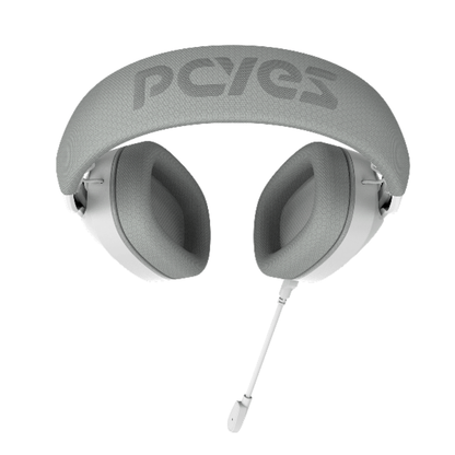 Headset Gamer PCYes Nowy White Ghost Usb Surround Rgb C/ Mic Destacável Branco - HGNW40WG