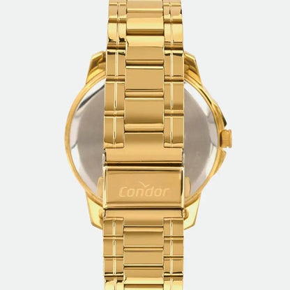 Relógio de Pulso Condor em Preto / Dourado - CO2115MWY/4P