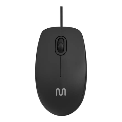 Mouse Usb Multilaser Preto - MO386