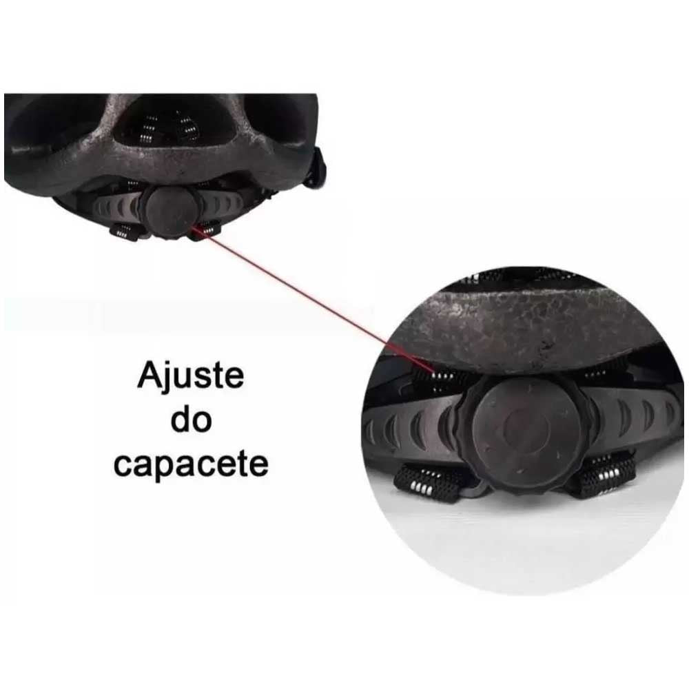 Capacete de Proteção para Ciclista Luatek - LKT-604