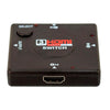 Switch Hdmi 3 Portas - Conecta Até 3 Aparelhos Em 1 Monitor