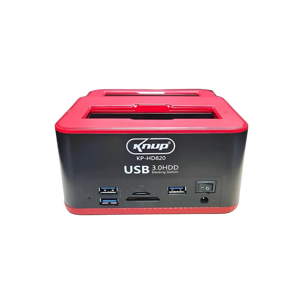 Dock Station Case Hd Sata Pendrive Sd Usb 3.0 Knup Kp-hd820 Truedata