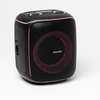 Caixa De Som Bluetooth Polyvox Karaokê 160w C/ RGB e 2 Microfones Preta - XK-1