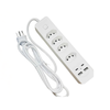 Extensão C/ 4 Tomadas + 2 USB + 2 USB Tipo C 12W 2.4A Knup 2mts - KP-BX2204
