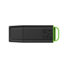 Pen Drive 256gb Kingston DataTravaler Exodia G2 3.2 Preto / Verde - DTXG2/256GB