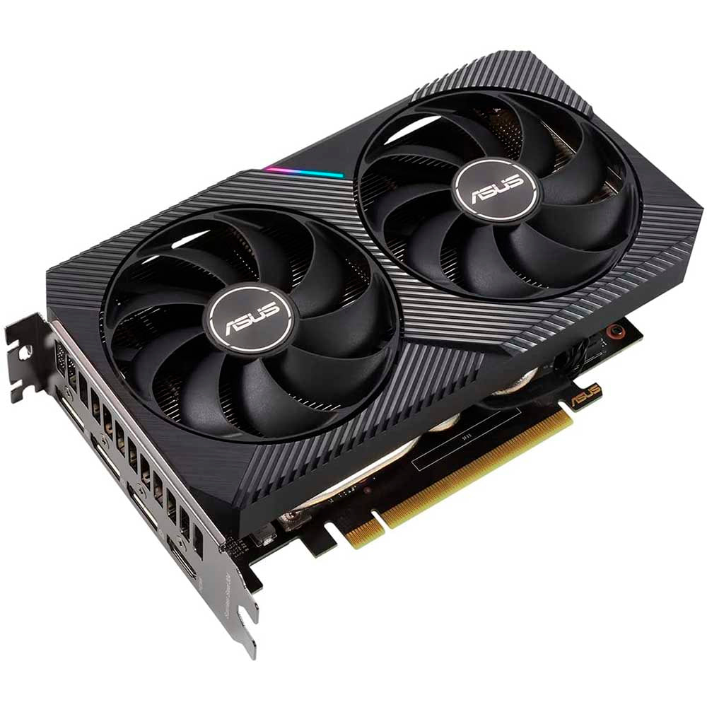 Placa De Video 8gb Rtx3050 Gddr6 OC Asus Nvidia GeForce 128bits Displayport Hdmi - 90YV0HH0-M0NA00