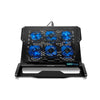 Suporte Cooler Para Notebook Multilaser Led Azul c/ 6 Fans - Ac282