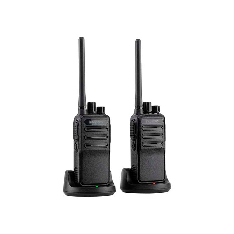 Radio de Comunicação Walkie Talkie Intelbras Rc3002 G2 20 Km Preto - 4163002 Truedata