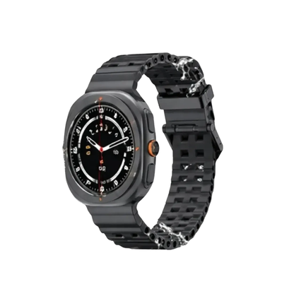 Relógio de Pulso SmartWatch aGold C/6 Pulseiras Tela Amoled Full Touch Ip68 1Gb - RL25