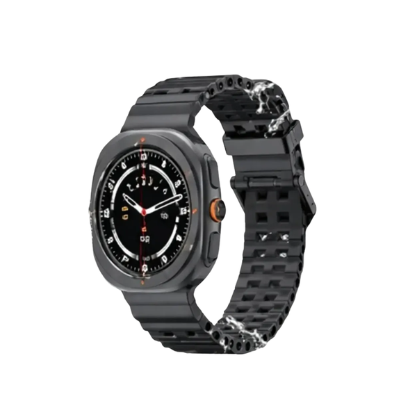 Relógio de Pulso SmartWatch aGold C/6 Pulseiras Tela Amoled Full Touch Ip68 1Gb - RL25