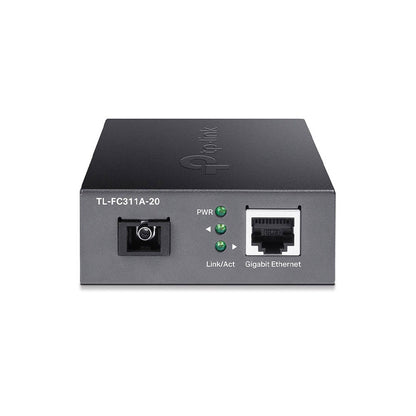 Conversor de Midia WDM Tp-Link Gigabit Monomodo - TL-FC311A-20 Truedata