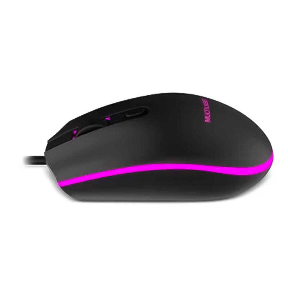 Mouse Gamer Multilaser 2400DPI 7 Cores LED - MO298
