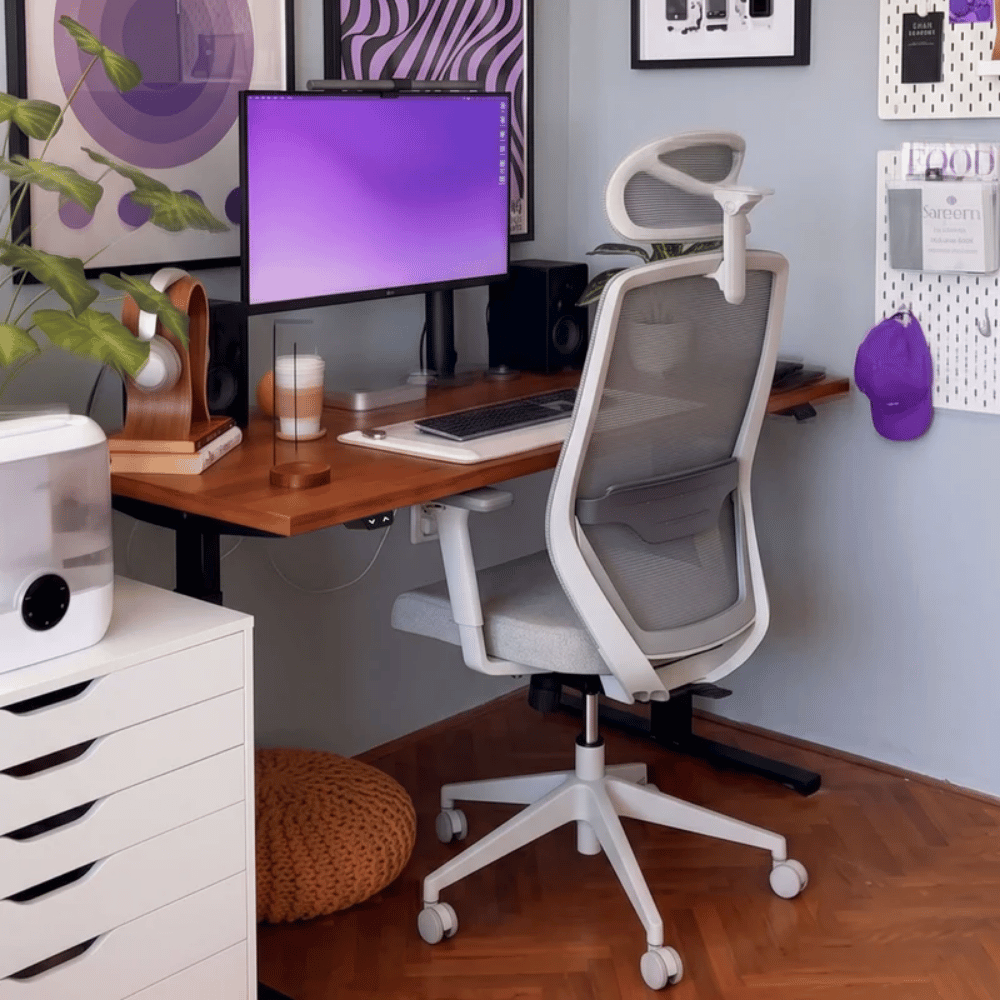 Cadeira Ergonômica Elements Serena – Cinza