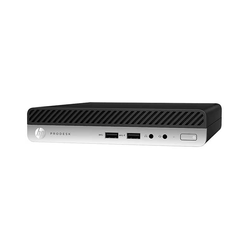 Mini Computador Hp Prodesk 400 G5 I3-9100t 4gb 128gb SSD Win10 Pro Teclado E Mouse - 39F66LA#AC4