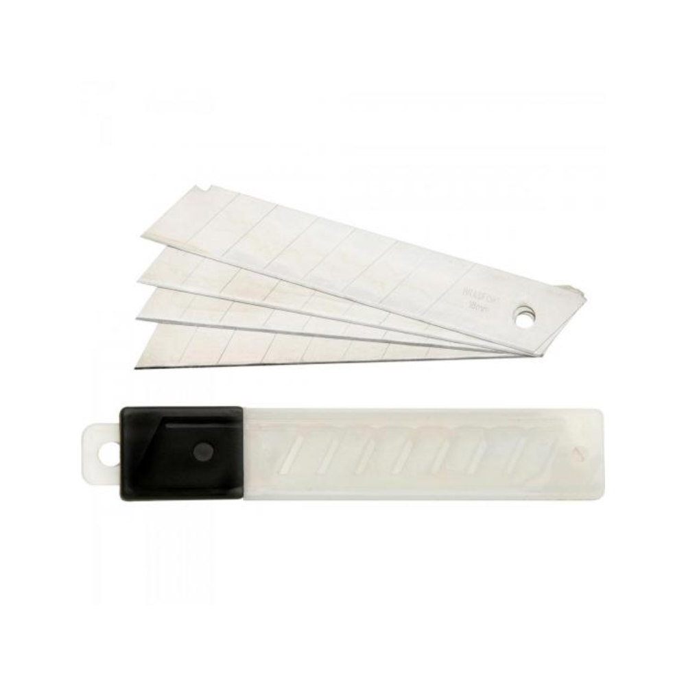 Lâmina para Estilete Brasfort 18mm (Kit C/10 unidades) - 58506