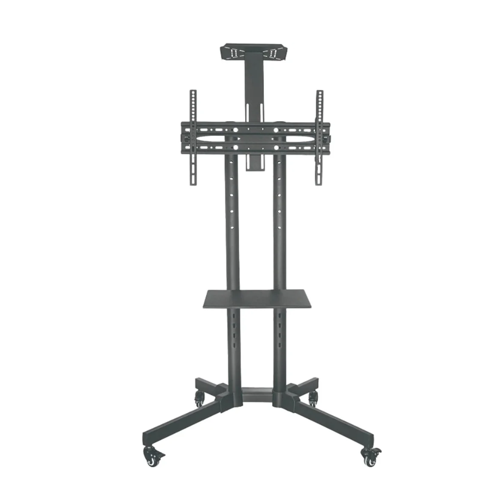 Suporte de Piso para Tv e Monitor Multivisão 42" a 65" Com Suporte para Receptor - PED-4265