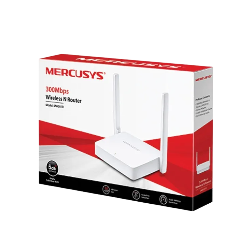 Roteador Sem Fio Mercusys N300 Wireless 300mbps - MW301R
