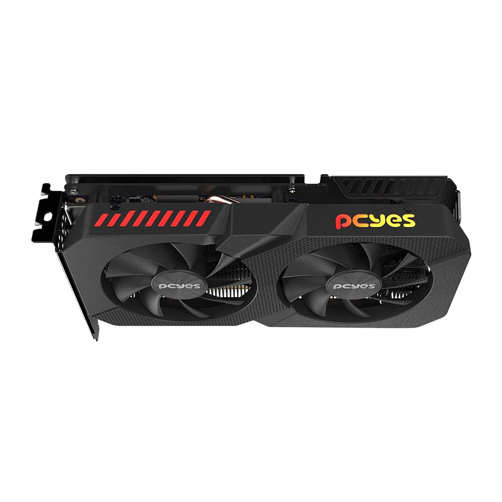 Placa De Video 6Gb RTX 3050 Gddr6 PCYes Project Edge Nvidia Geforce 96bit Displayport HDMI DVI - PVRTX30506BLPE