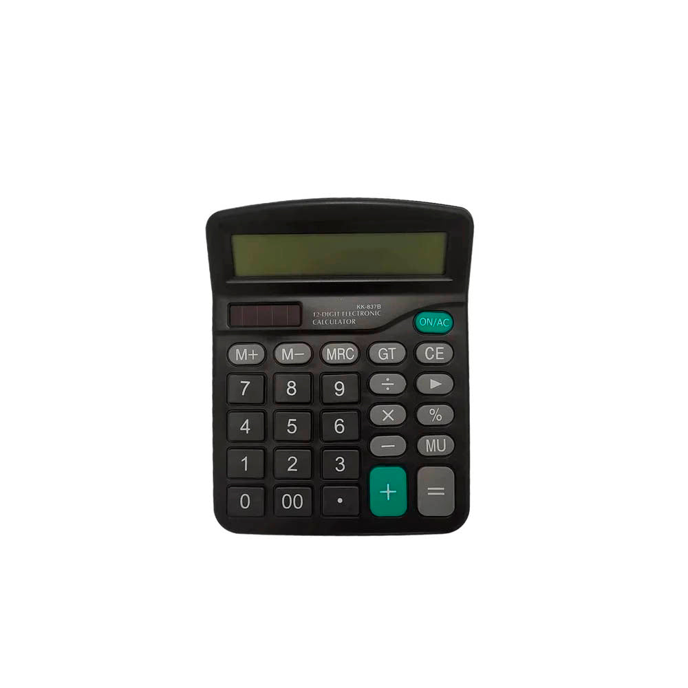 Calculadora De Mesa Leon 12 Digitos Preta - LO-837B