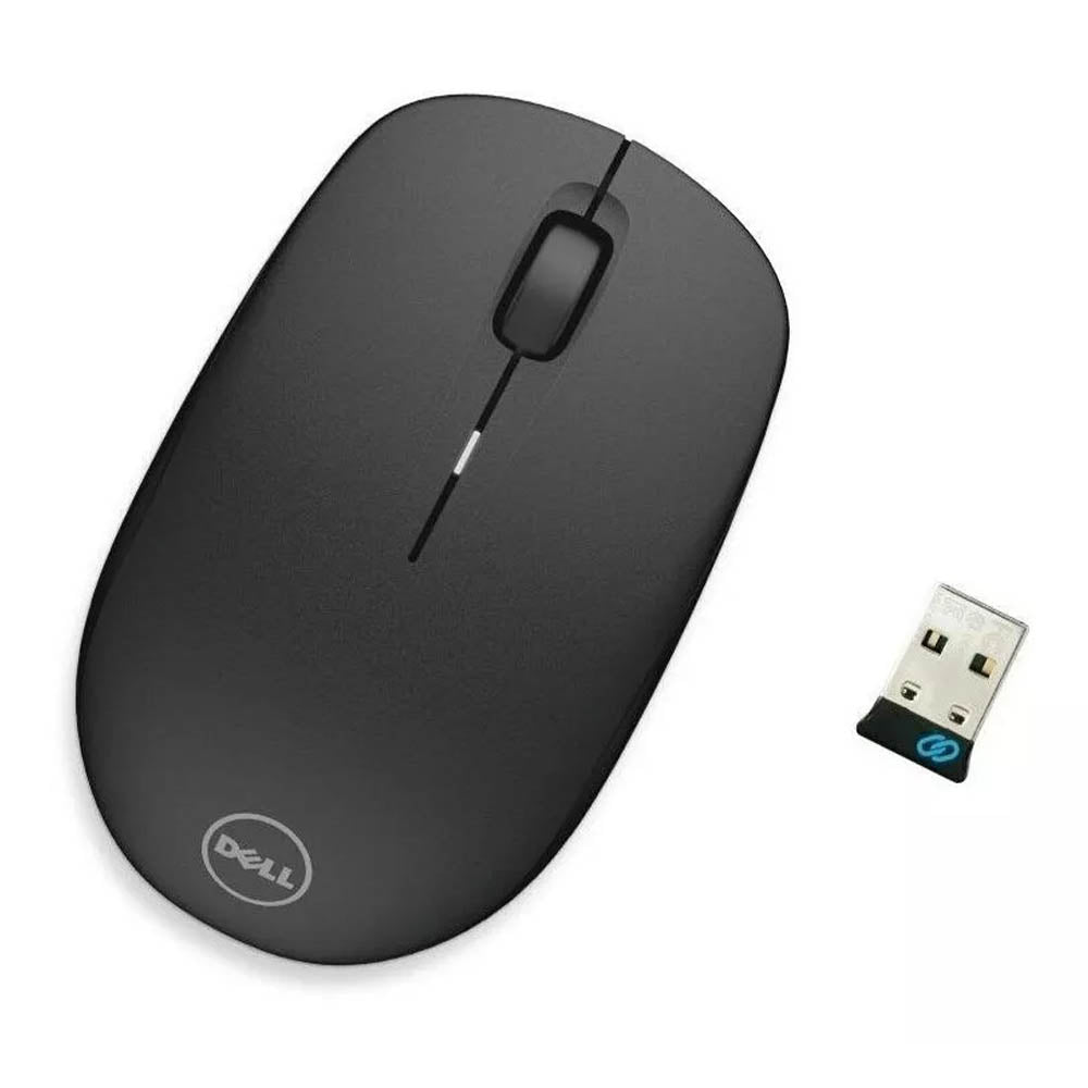 Mouse Sem Fio Usb Preto Dell 1000 Dpi - WM126