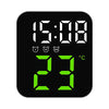 Relogio De Parede  Led Digital Hora Calendário Temperatura Oasis - OIH-6233