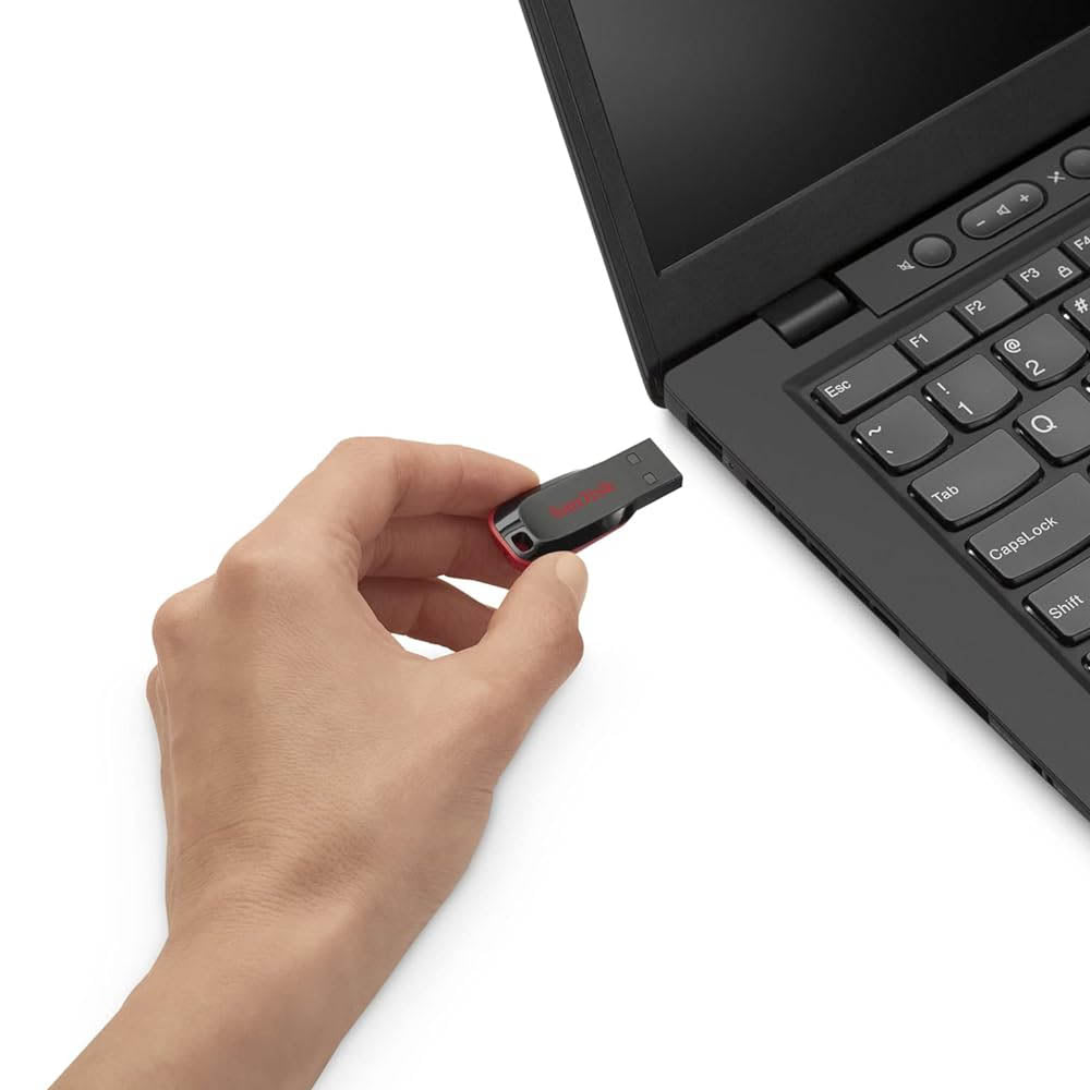 Pen Drive 128 GB 2.0 Sandisk Cruzer Blade Truedata