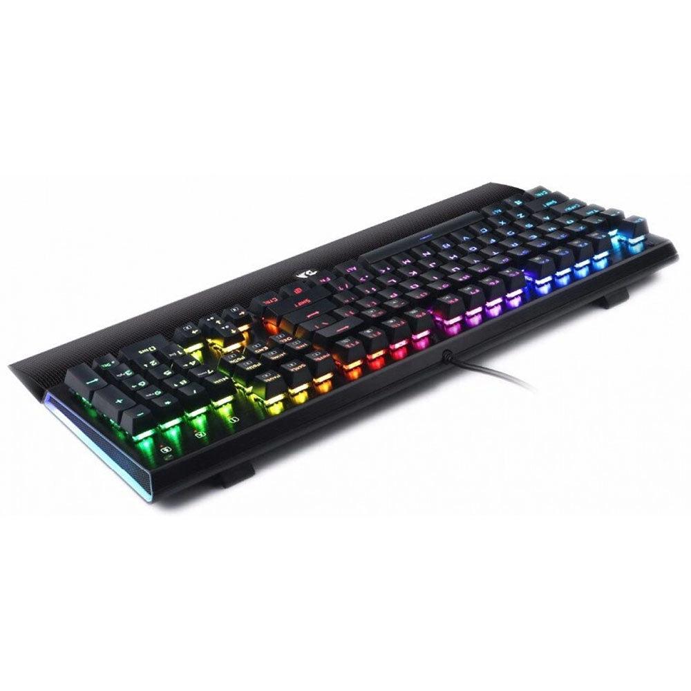 Teclado Gamer Mecânico Redragon Dark Aryaman RGB Preto - K569RGB (PT-BLUE)