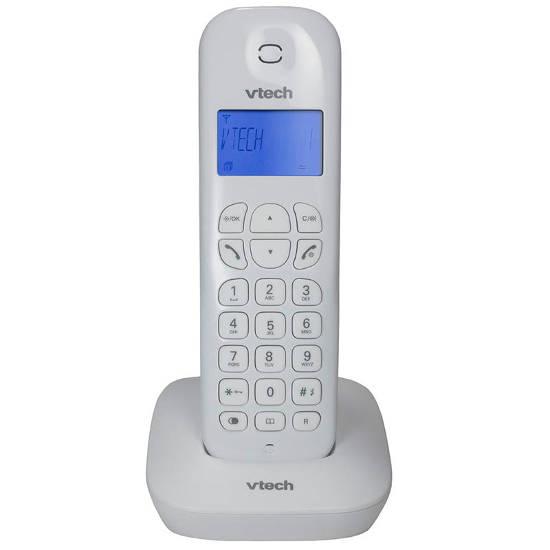 Telefone Sem Fio Vtech Ident Chamada Vt680w Dect6.0 Branco