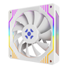 Kit 3x Cooler Fan  Fortrek Frosty Branco ARGB  120mm  + Controladora  - 84967