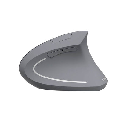 Mouse Ergonomico Sem Fio Recarregavel Vinik Power Fit Pm300 Vertical USB Cinza - CP265457 Truedata